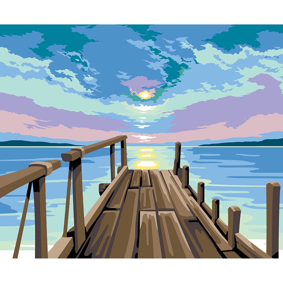 Pontile vista mare