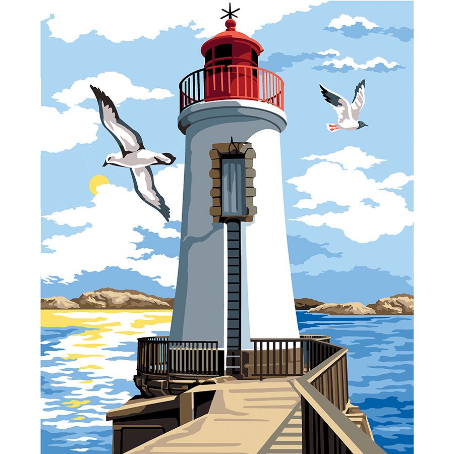 I gabbiani e il faro