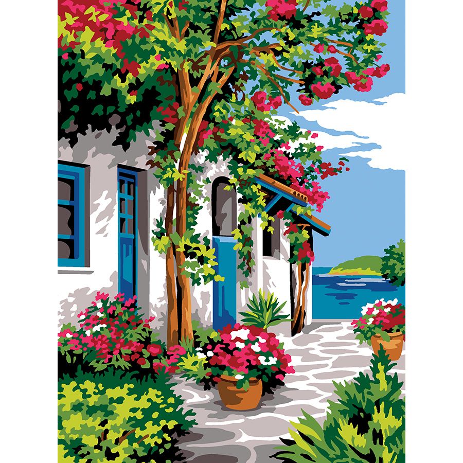 Il cortile coi fiori