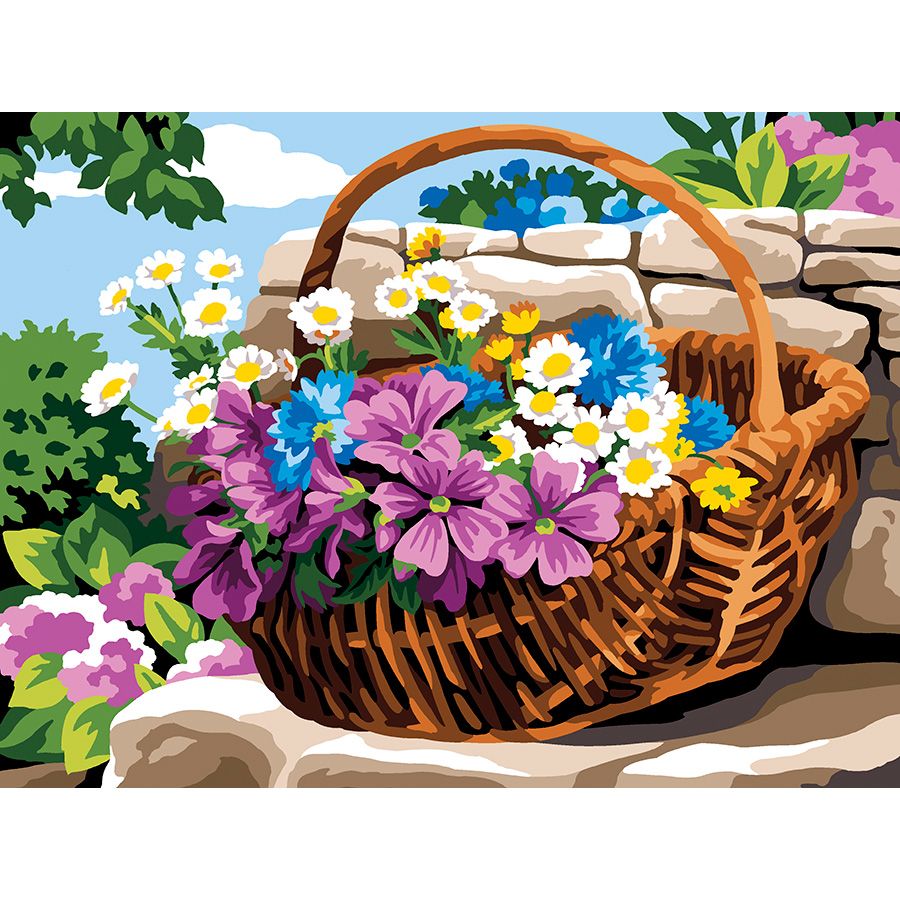 Il cestino di fiori