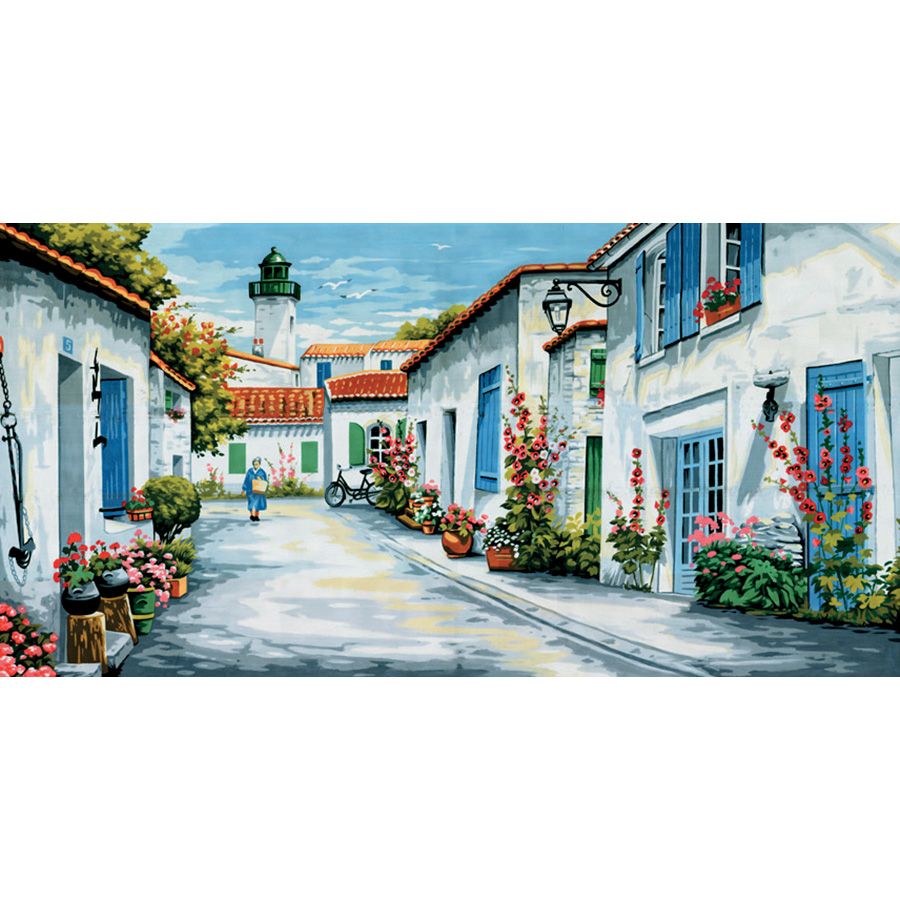 La via della città portuale