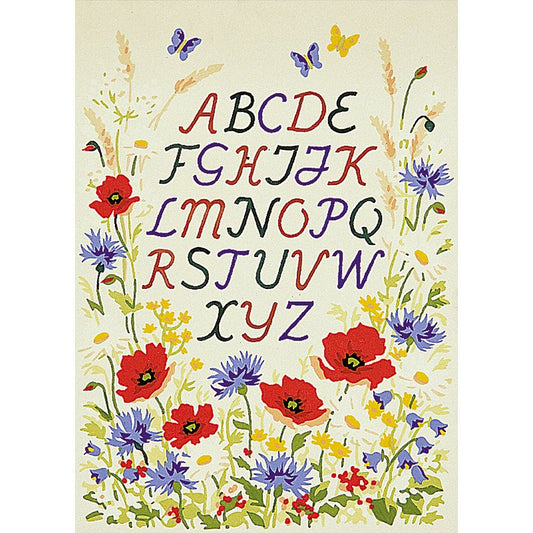 Alfabeto tra i fiori