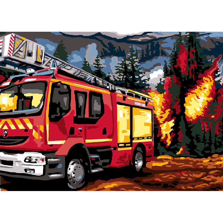 Incendio nel bosco