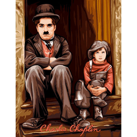 Charlie Chaplin e il ragazzo
