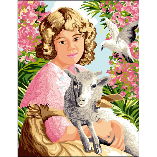 La ragazza e l'agnello