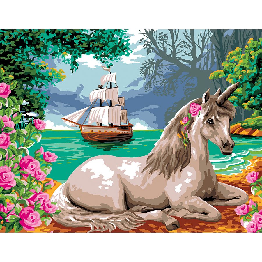 Unicorno sull'isola perduta
