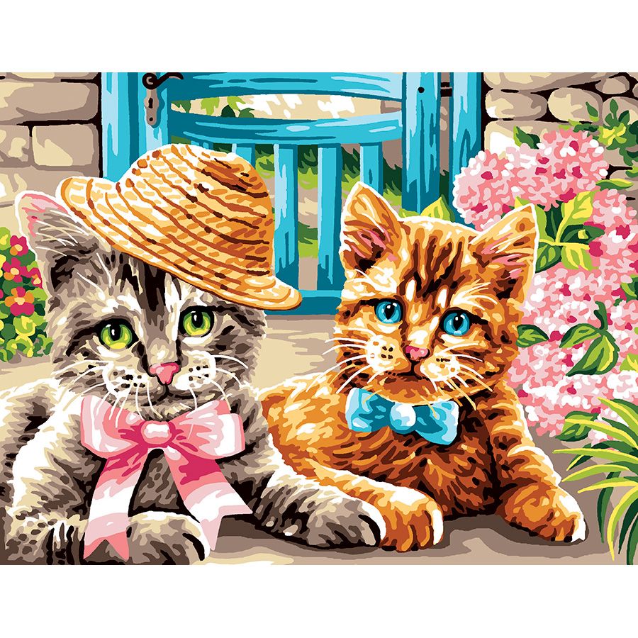 I gatti vestiti