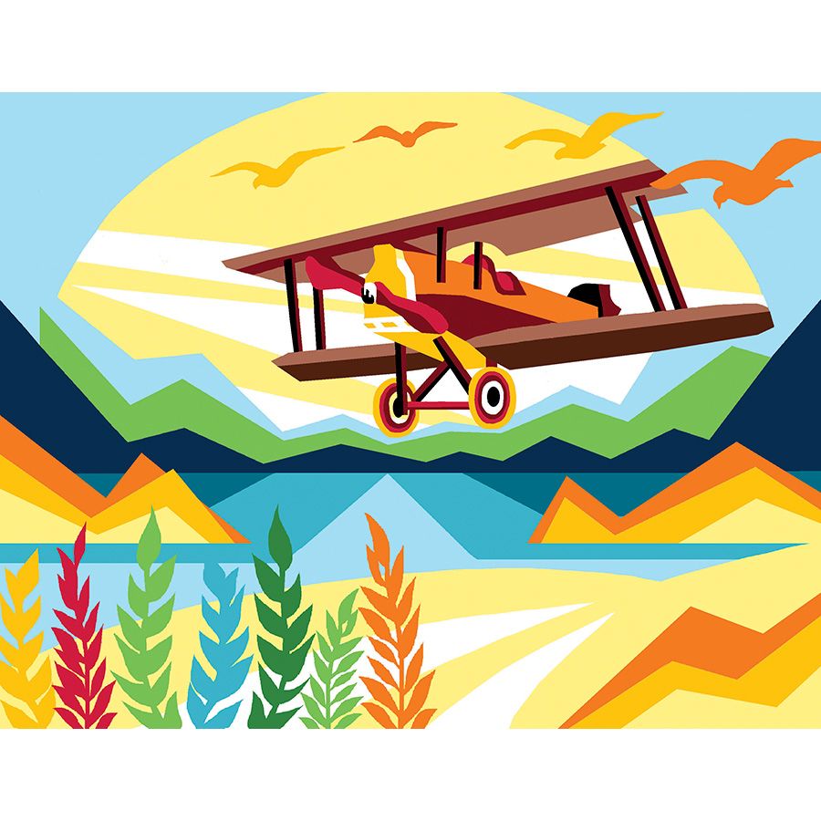 Aeroplano sul lago