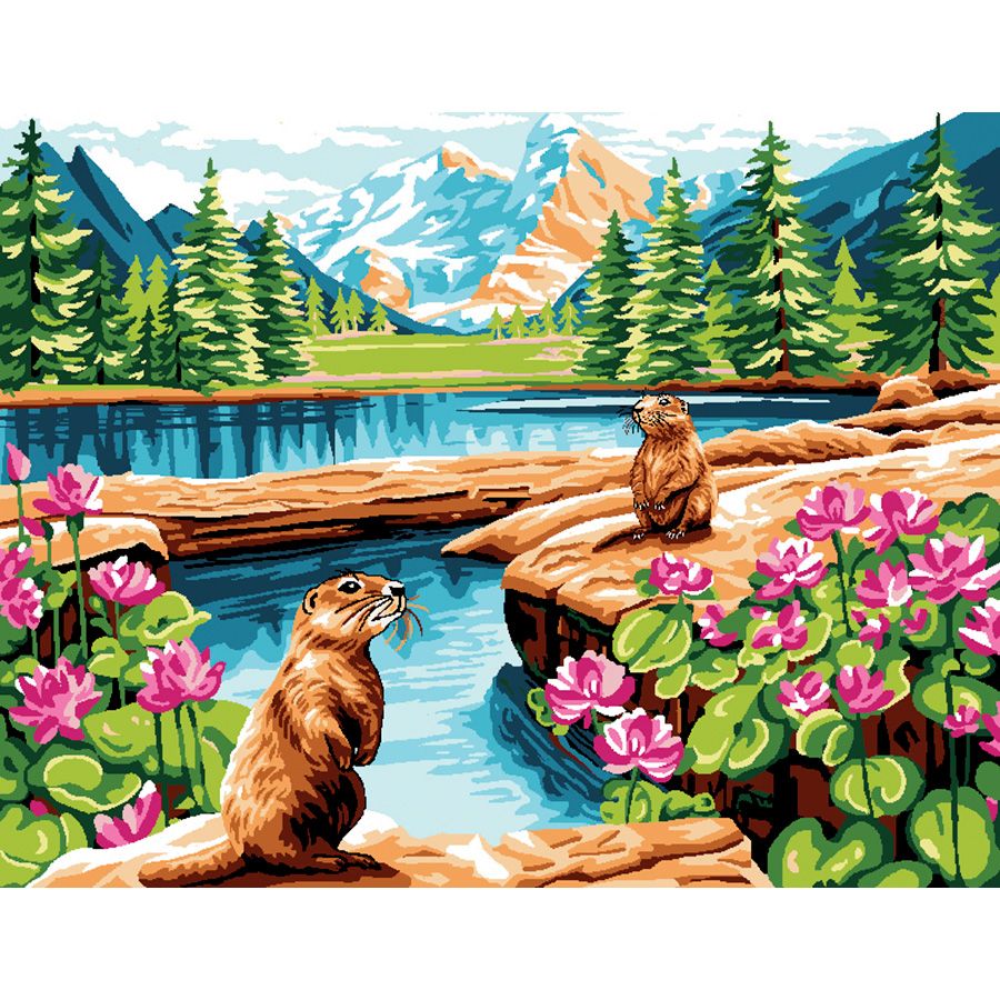 Marmotte del lago