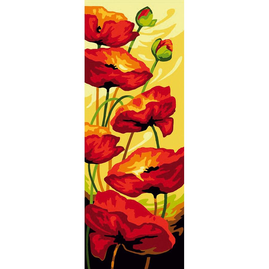 Fiori rossi appena sbocciati