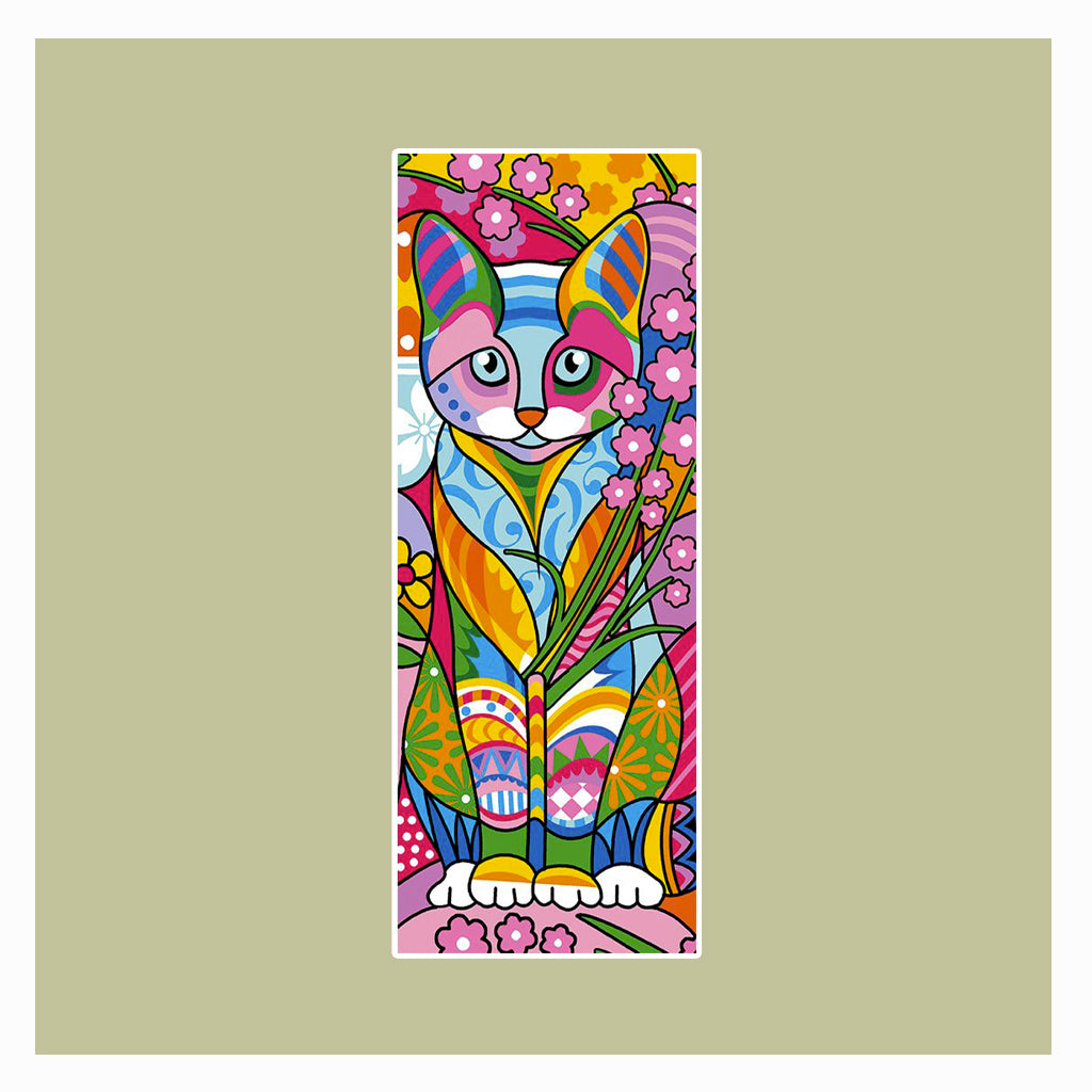 Variopinto Textiles Gatto variopinto - Ricamare a Mezzo Punto – La Casa Del Mezzo Punto SRL