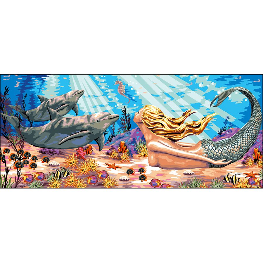 La sirena e i delfini