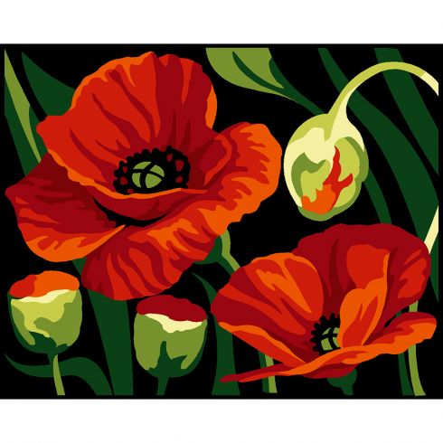 I due fiori rossi