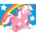 Unicorno e arcobaleno
