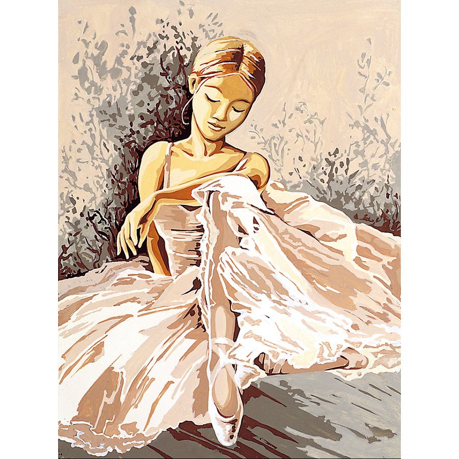 La ballerina che si riposa