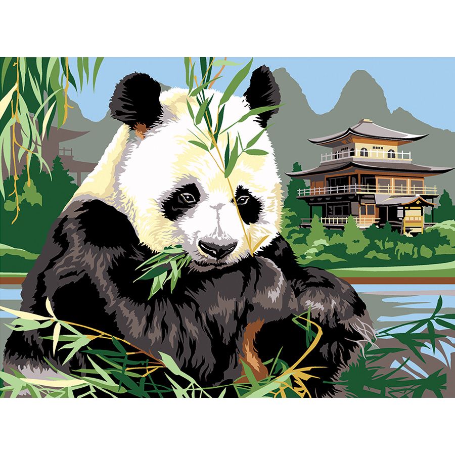 Il panda e il tempio