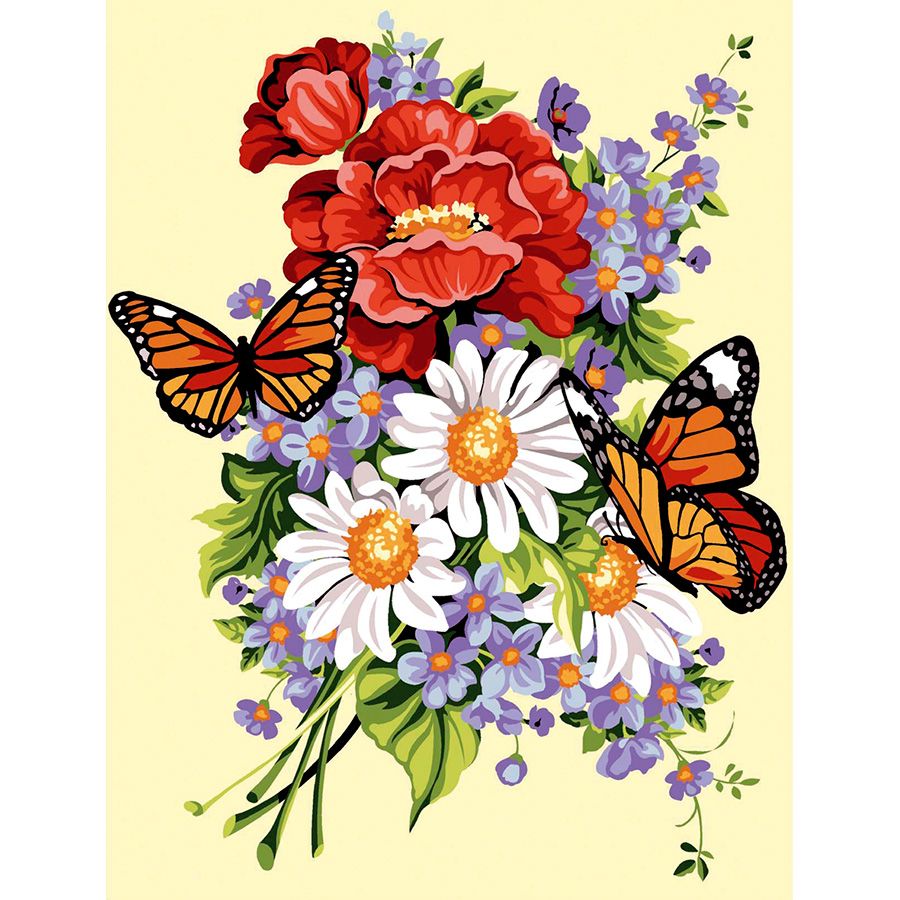 Bouquet con farfalle
