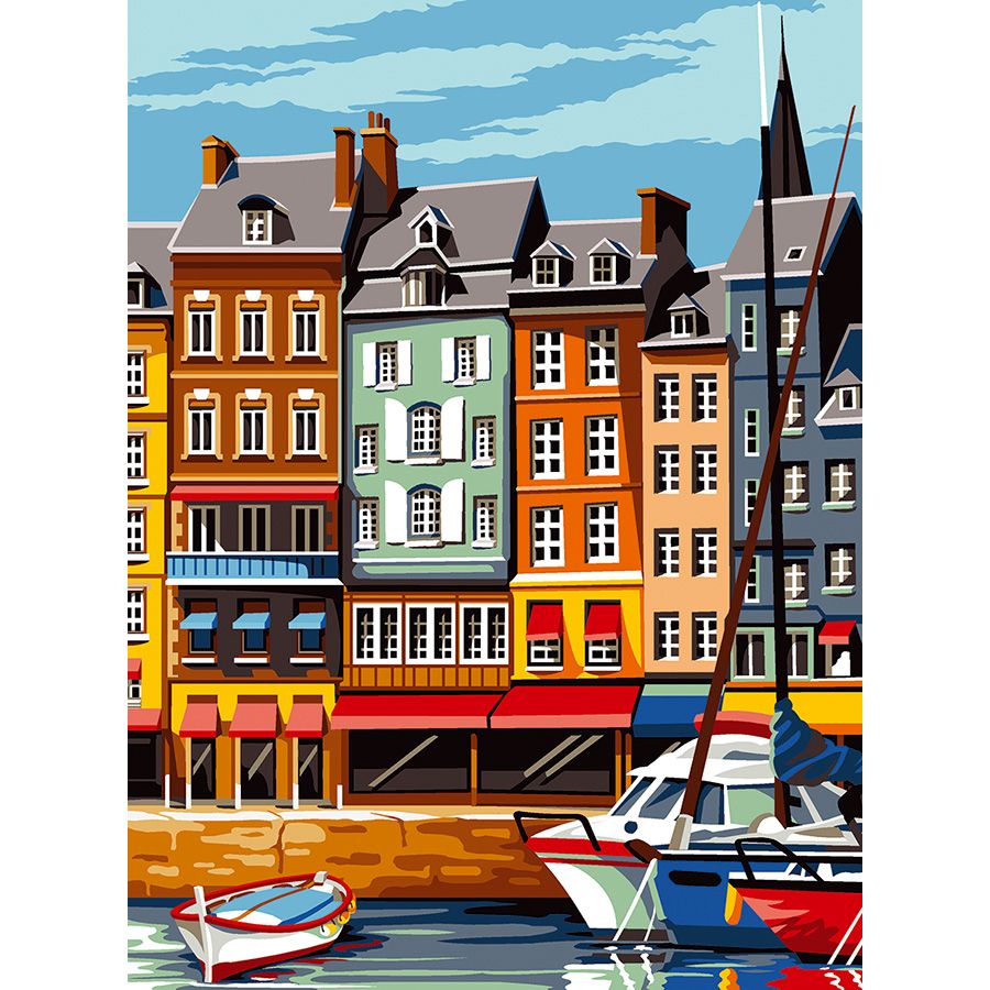 Facciate a Honfleur