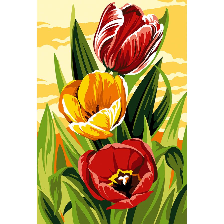 Tulipani rossi e gialli