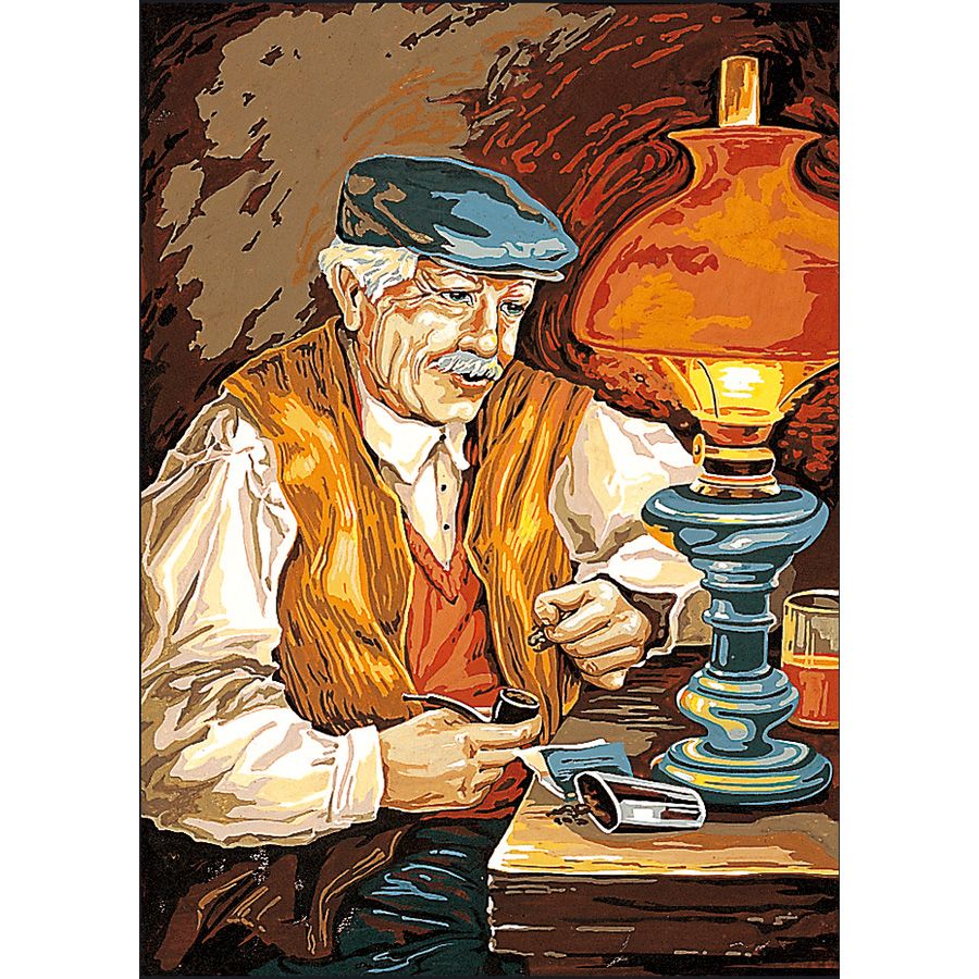 Il nonno con la pipa