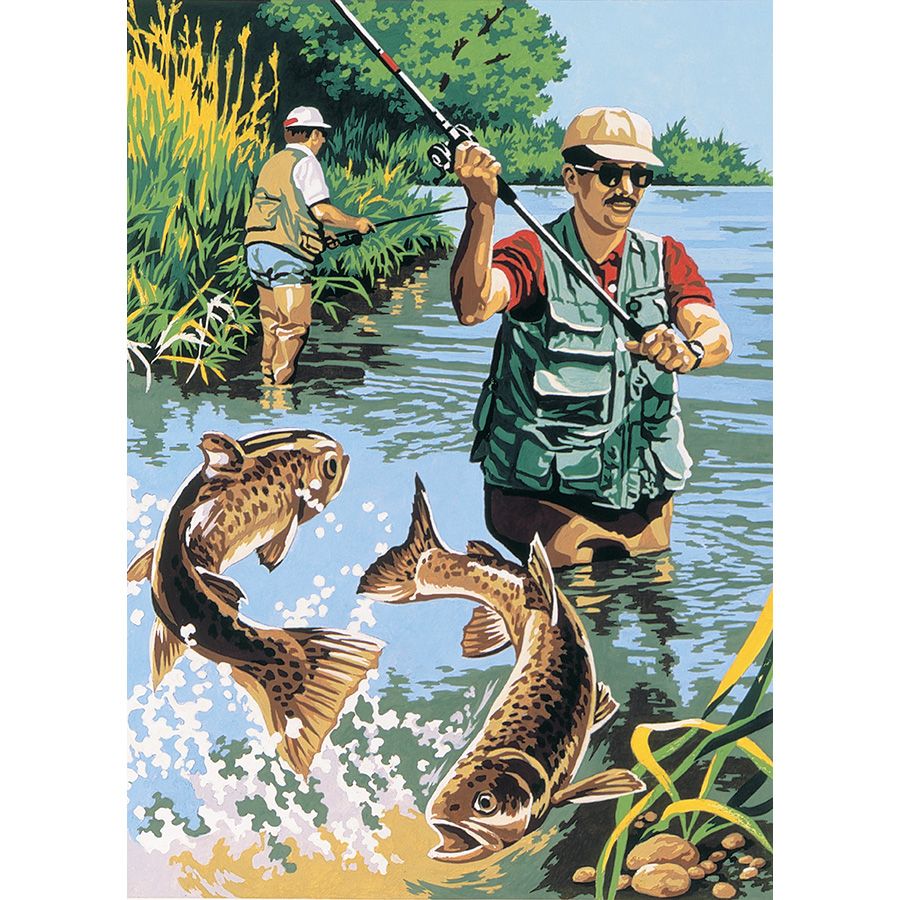 Pesca sul lago
