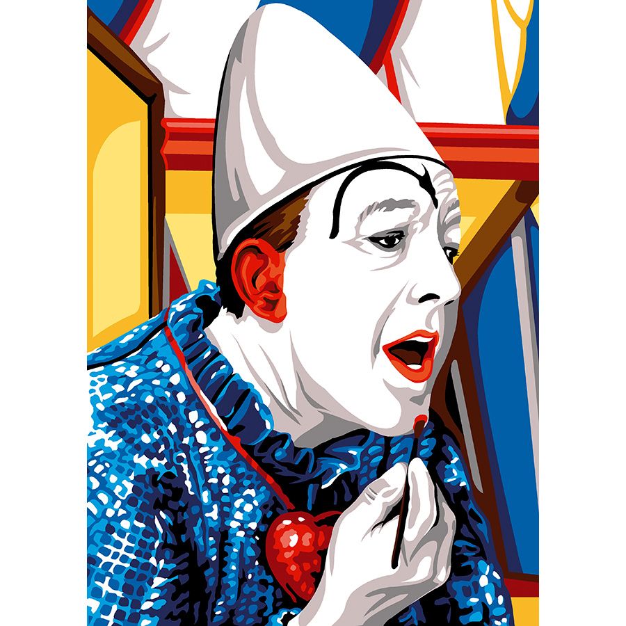 Clown bianco
