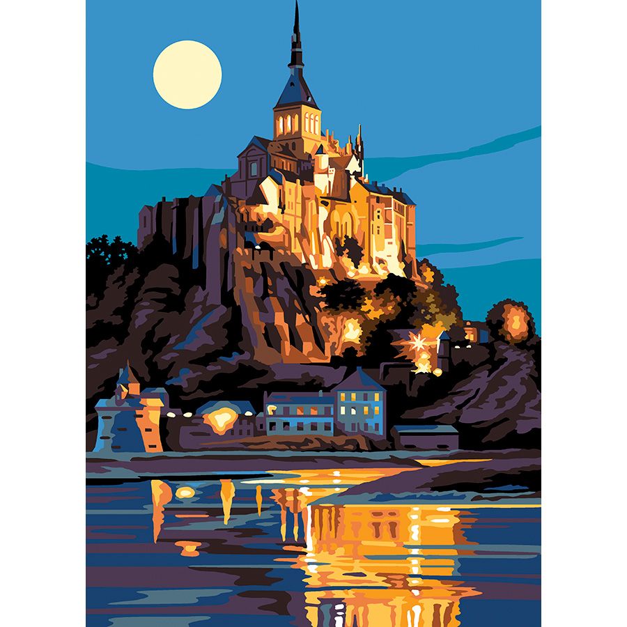 Mont Saint-Michel riflesso