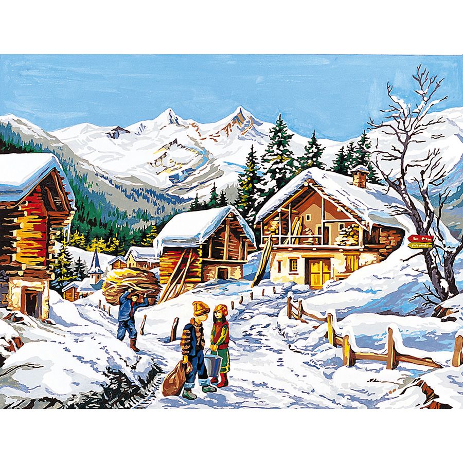 Paese in montagna
