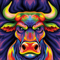 Mucca colorata