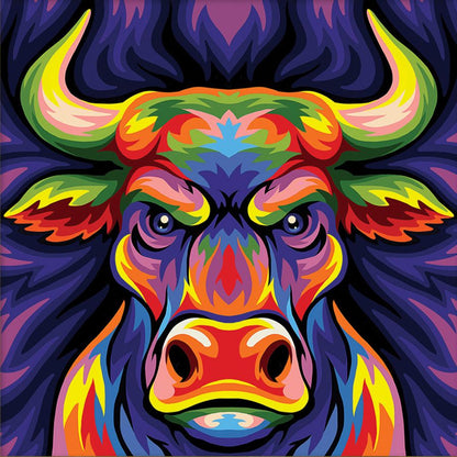 Mucca colorata