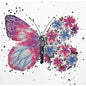 Farfalla rosa