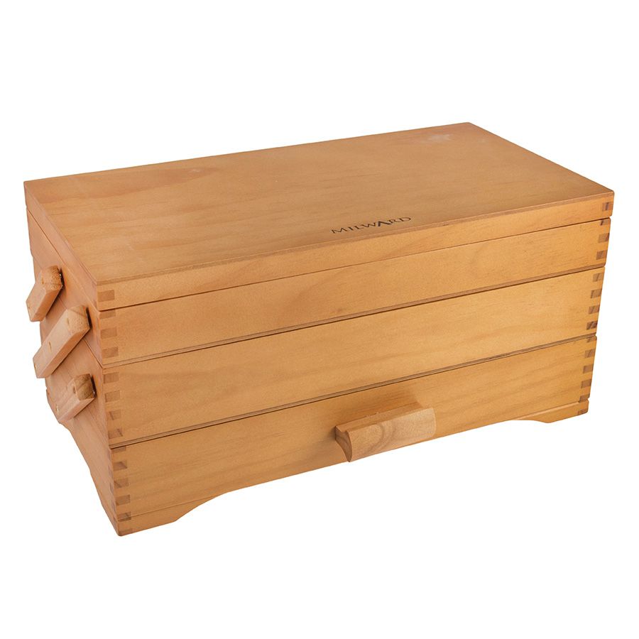 Cassettiera da lavoro in legno