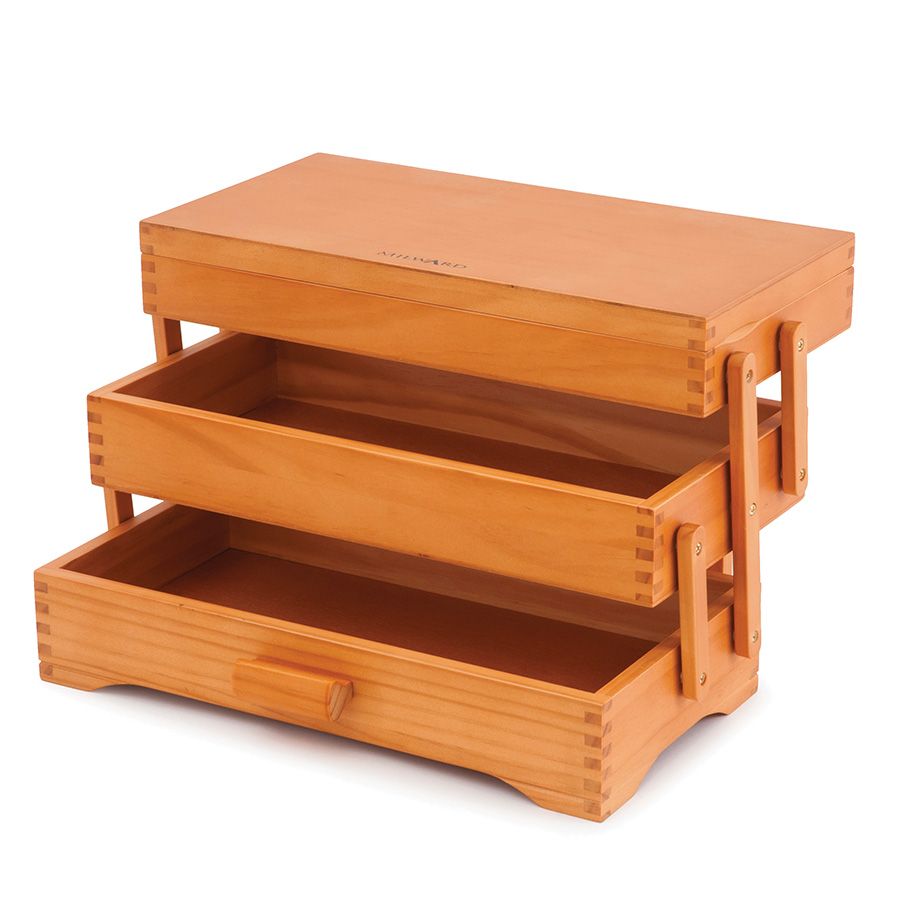 Cassettiera da lavoro in legno