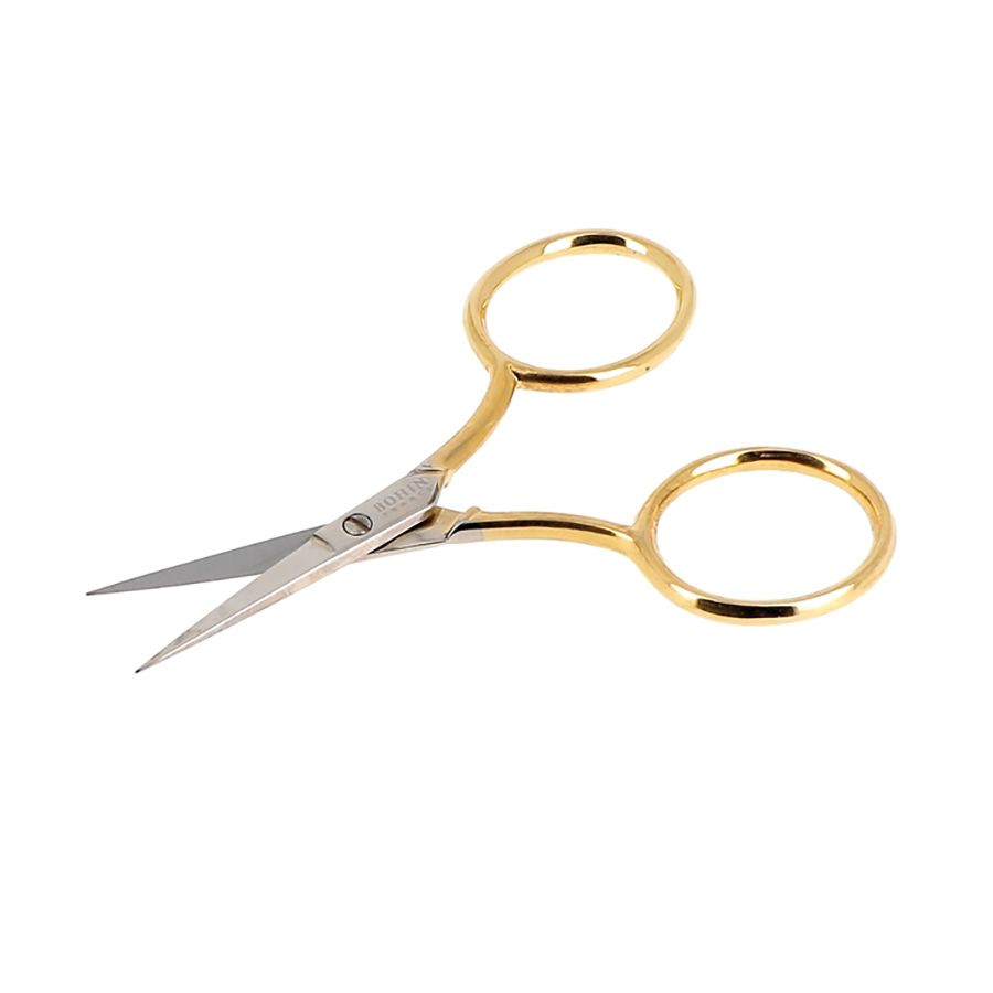 Forbici con anelli in oro - 9 cm
