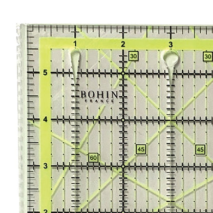 Righello per patchwork 6x6 (in pollici)