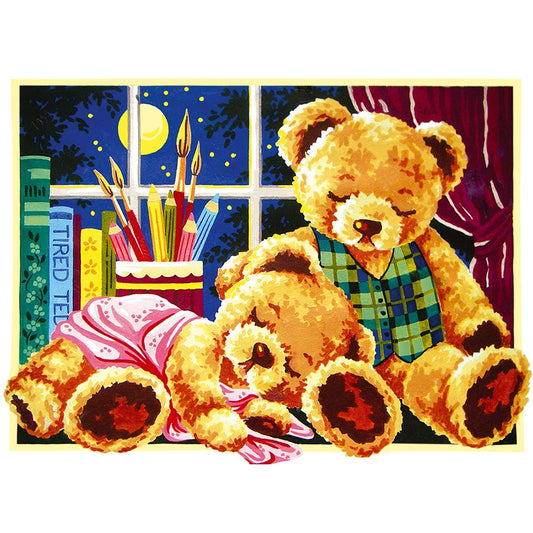 Orsi pupazzi di notte