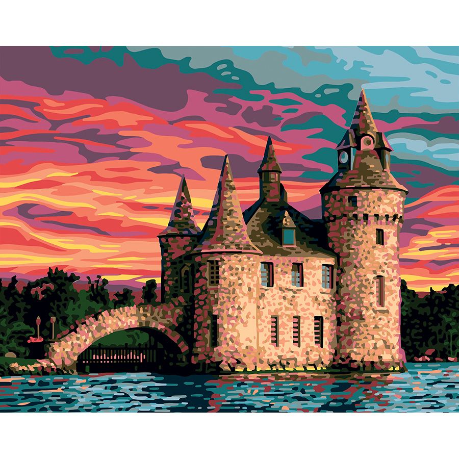 Il castello al tramonto
