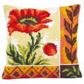 Fiore rosso con fantasie