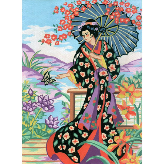 La geisha floreale