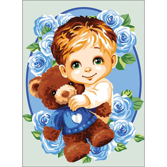 Il bambino e l'orsacchiotto