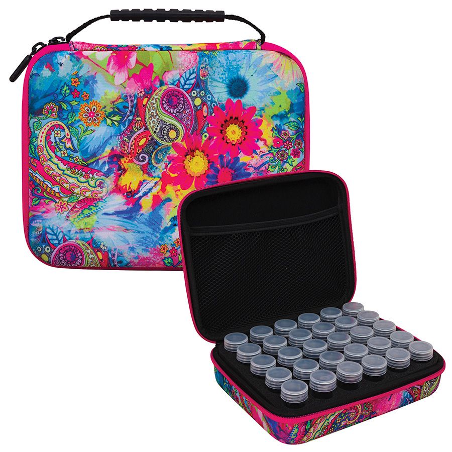 Astuccio con scatolette porta diamanti