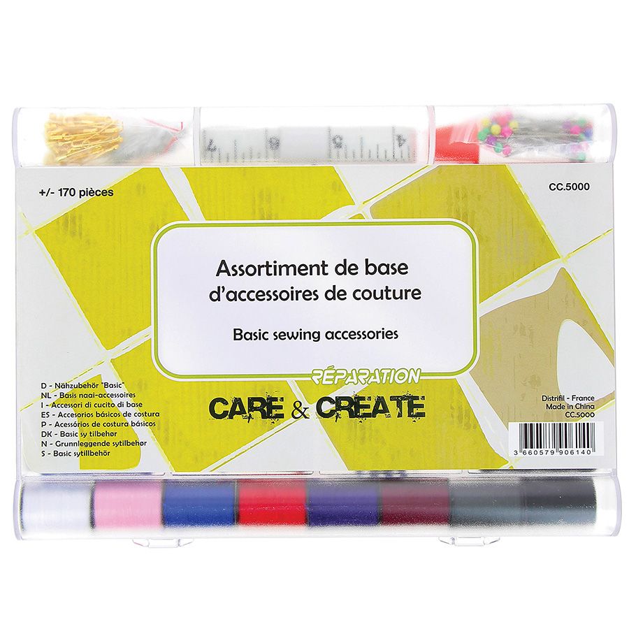 Assortimento base da cucito con box
