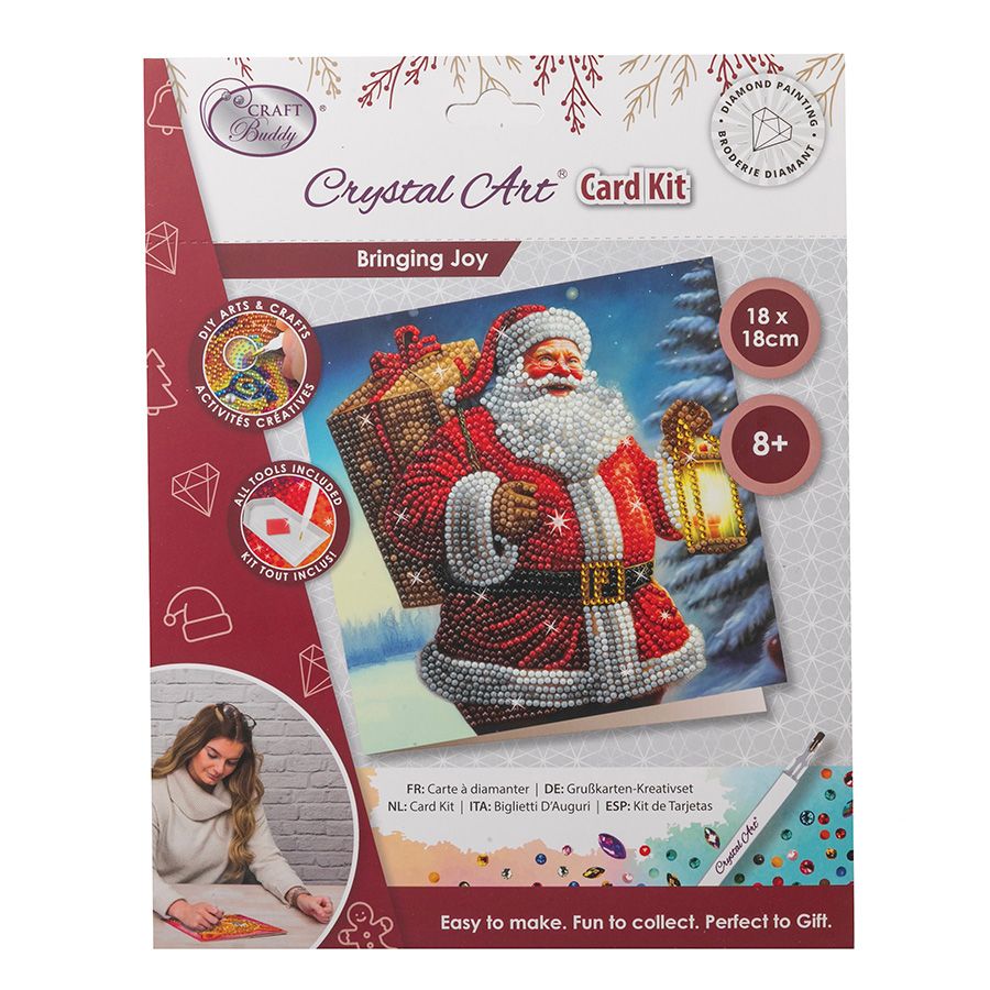 Babbo Natale con lanterna