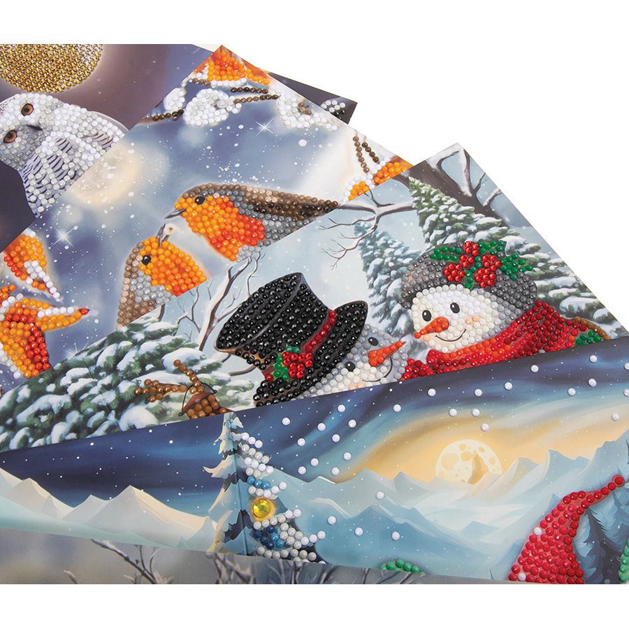 Set di 8 biglietti di auguri