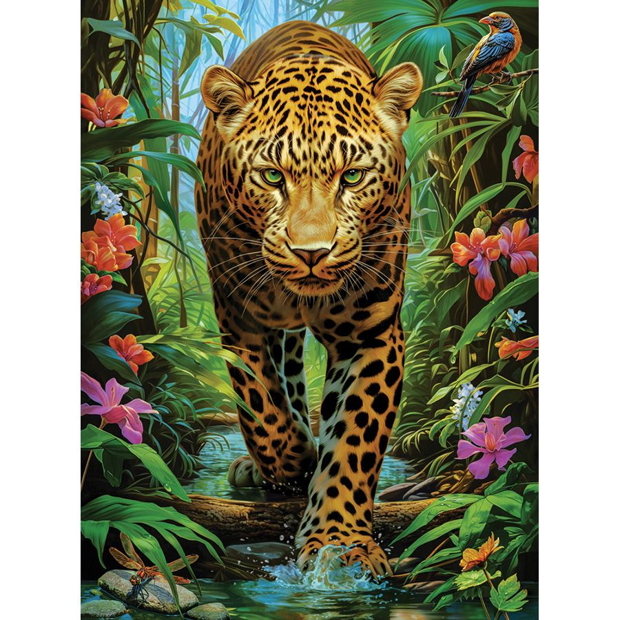 Leopardo nella giungla