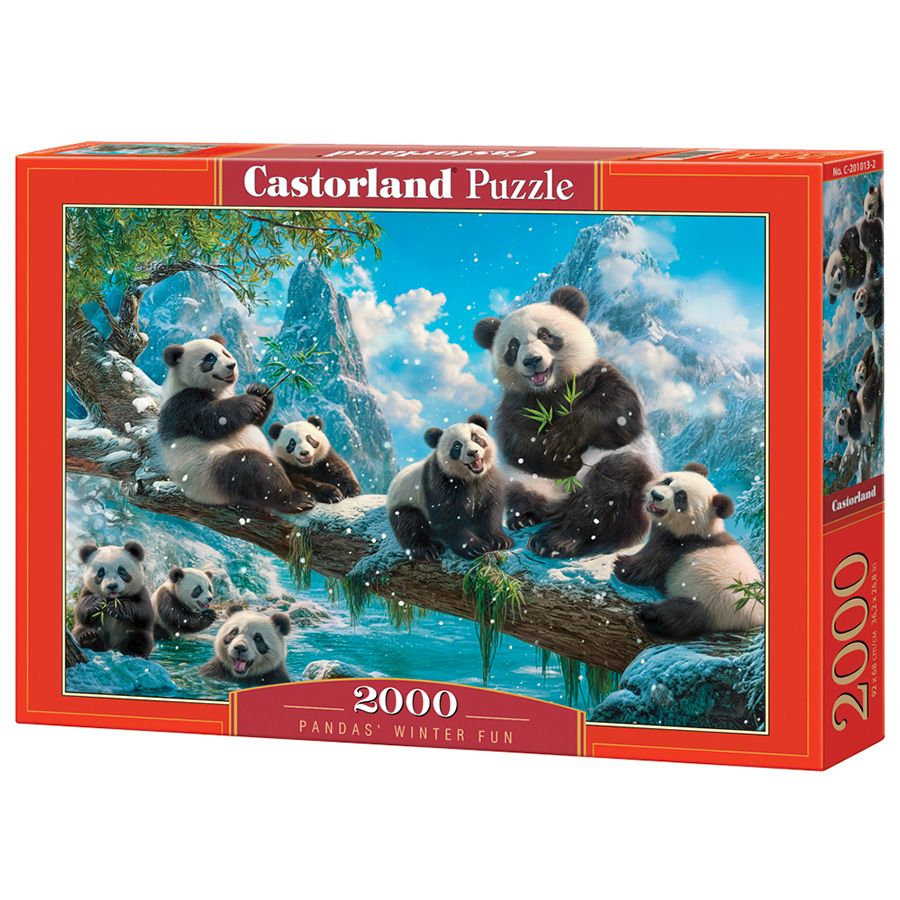 Panda in inverno