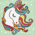 Unicorno divertente