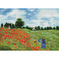 Campo di papaveri secondo Monet