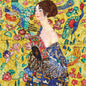 Dama con ventaglio di Klimt