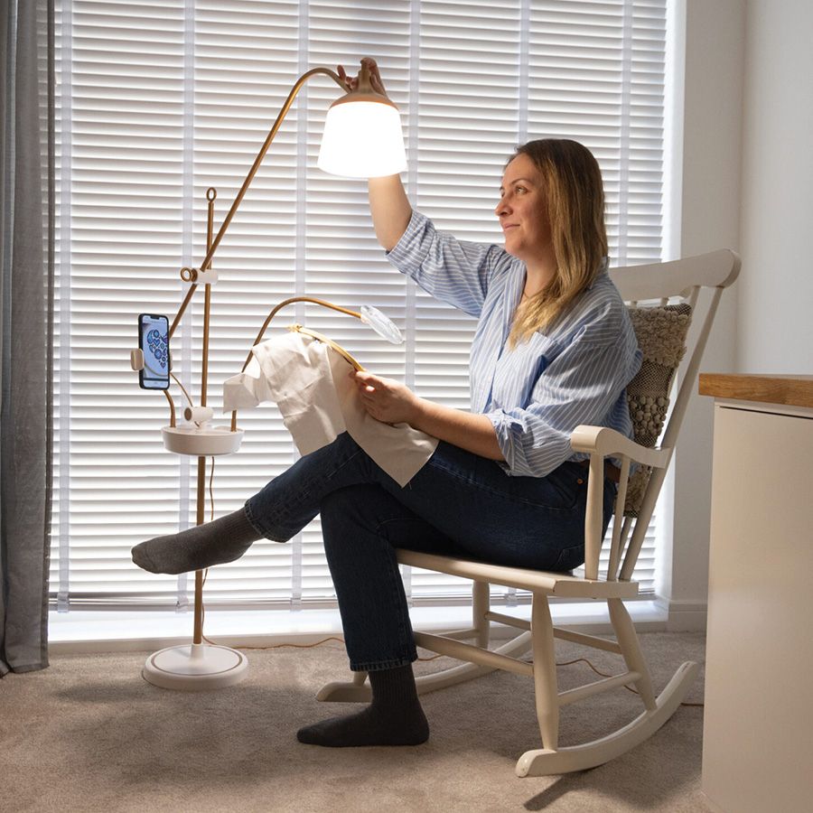 Lampada da terra Anita Daylight